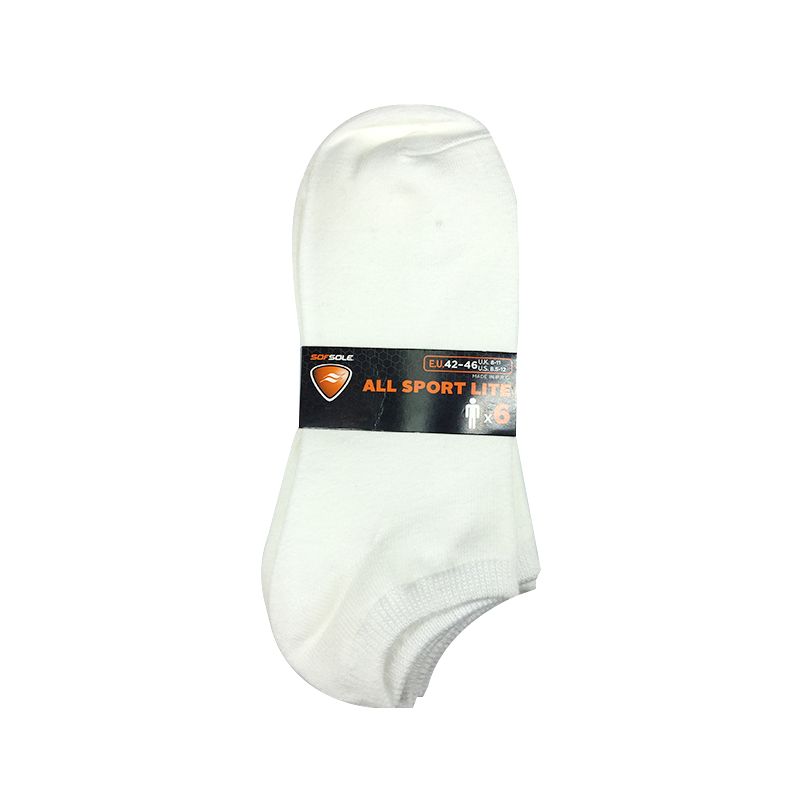 SOFSOLE-ALLSPORT LITE MEN - 6 PAIRS Men