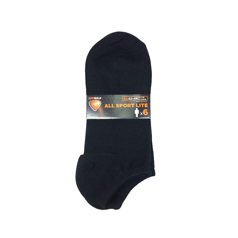 SOFSOLE-ALLSPORT LITE MEN - 6 PAIRS Men