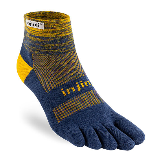 INJINJI TRAIL MW MINI-CREW XTRALIFE ถุงเท้าวิ่งสำหรับทั้งชายและหญิง