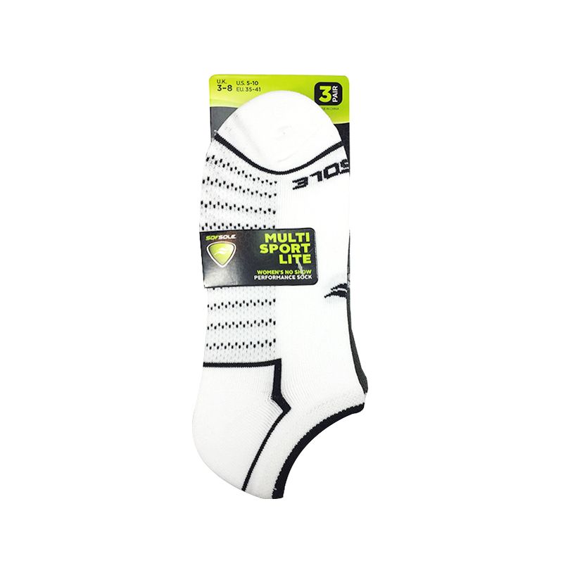 SOFSOLE-MULTI SPORT LITE - WOMEN -  LOW CUT - 3 PAIRS Women