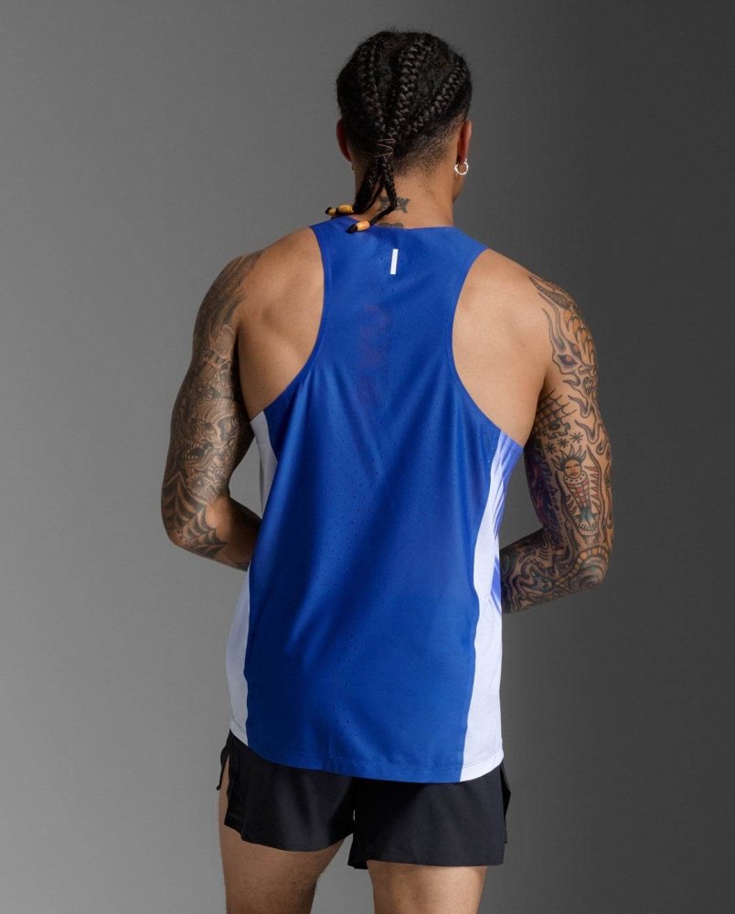 2XU - LIGHT SPEED REACT SINGLET Men - Rev Online