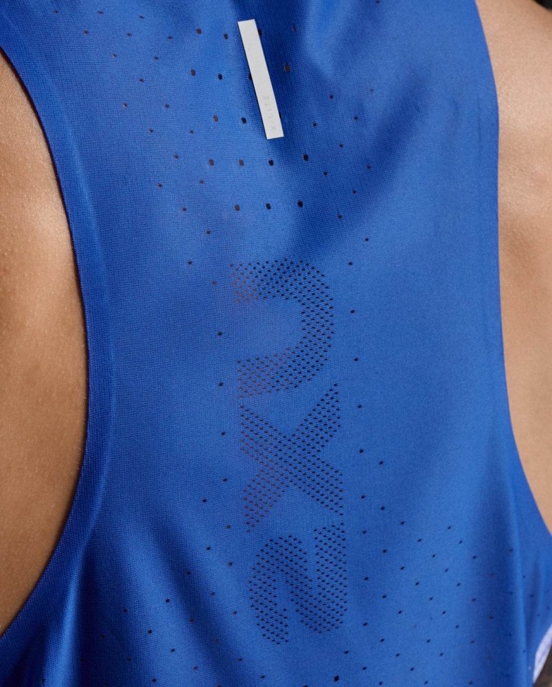 2XU - LIGHT SPEED REACT SINGLET Men - Rev Online