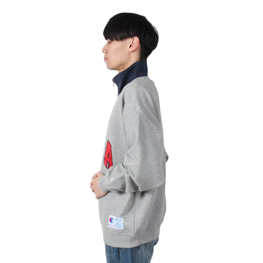 CHAMPION HALF ZIP SWEATSHIRT เสื้อสเวตเชิ๊ตผู้ชาย