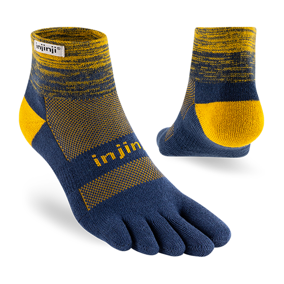 INJINJI TRAIL MW MINI-CREW XTRALIFE ถุงเท้าวิ่งสำหรับทั้งชายและหญิง