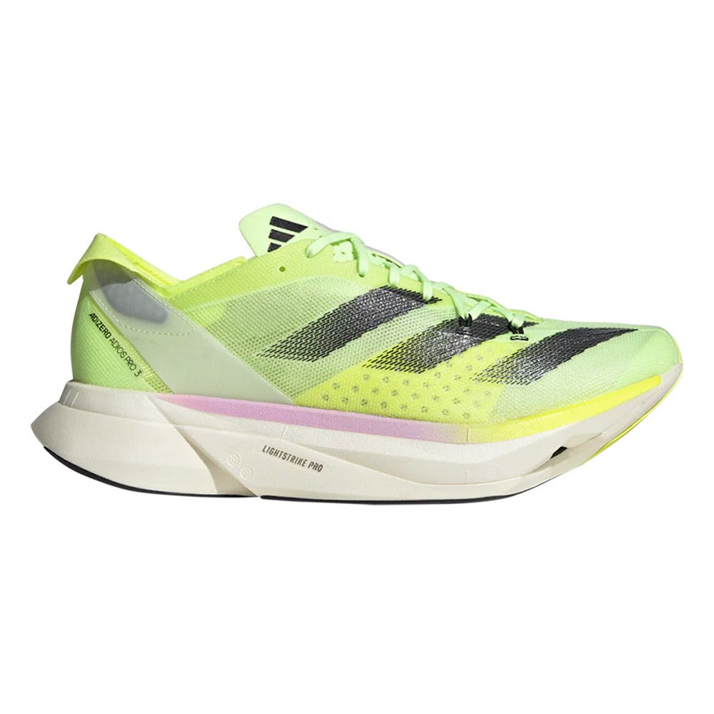 ADIDAS ADIZERO ADIOS PRO 3 M รองเท้าวิ่งถนนสำหรับผู้ชายและผู้หญิง - Rev Online