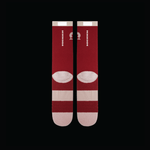 BROOO - BROOO TRAIL I PERFORMANCE CREWSOCKS I BURGUNDY Unisex - Rev Online