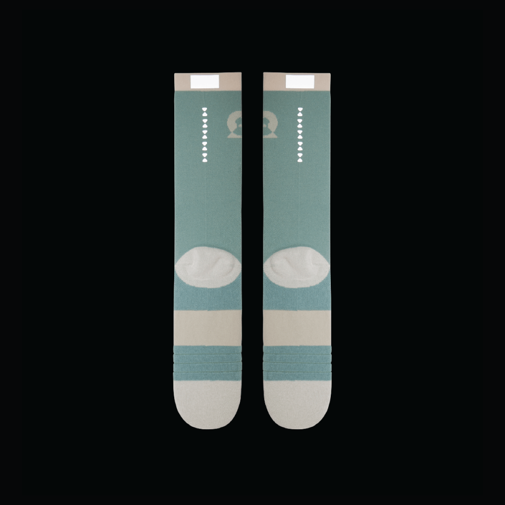 BROOO - BROOO TRAIL I PERFORMANCE CREWSOCKS I TIFFANY Unisex - Rev Online