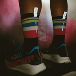 BROOO - BROOOXREV I CREW SOCKS I BLACK BURST Unisex Unisex - Rev Online