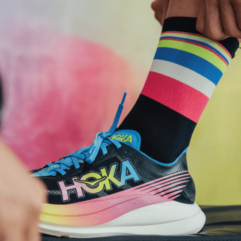 BROOO - BROOOXREV I CREW SOCKS I BLACK BURST Unisex Unisex - Rev Online