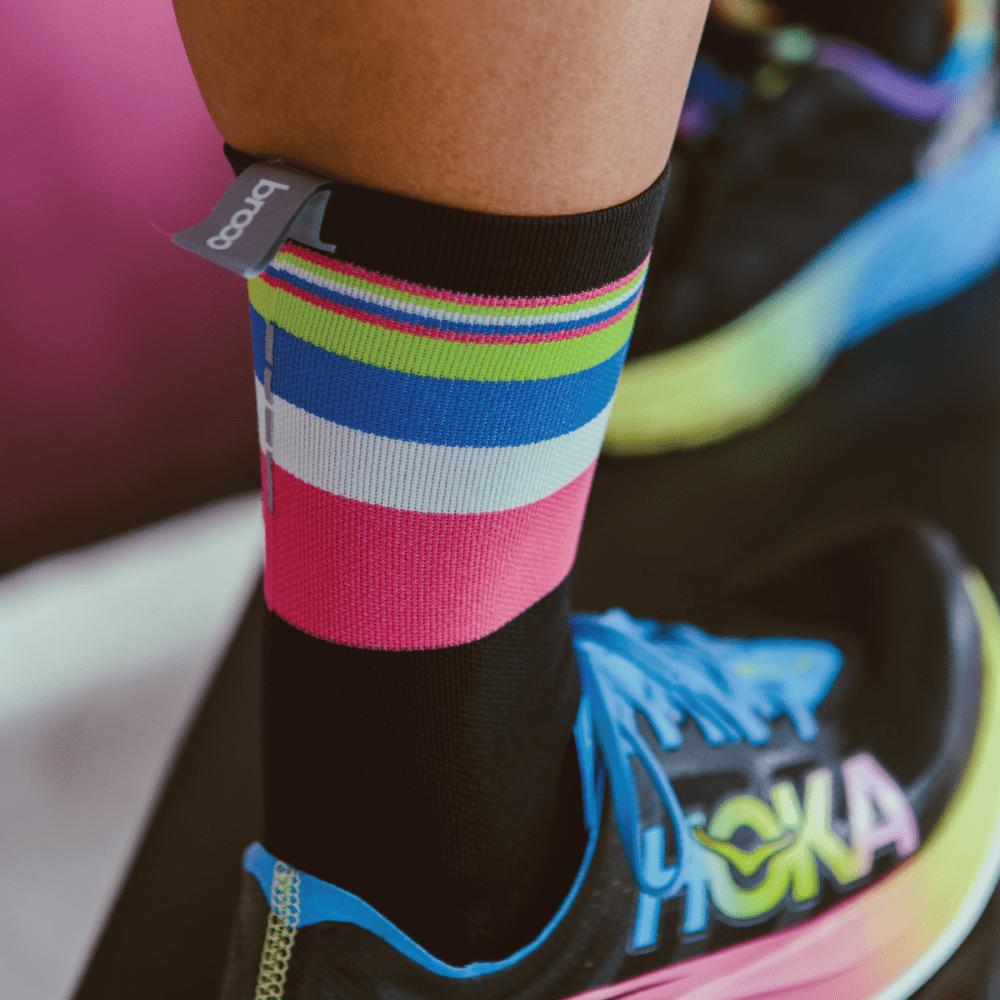 BROOO - BROOOXREV I CREW SOCKS I BLACK BURST Unisex Unisex - Rev Online