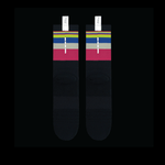 BROOO - BROOOXREV I CREW SOCKS I BLACK BURST Unisex Unisex - Rev Online