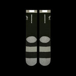BROOO - TRAIL CREWSOCKS DARK OLIVE Unisex - Rev Online