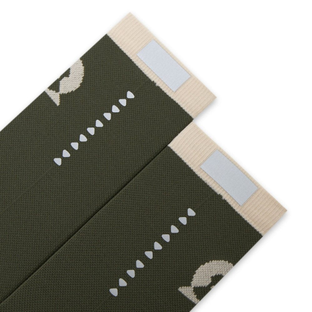 BROOO - TRAIL CREWSOCKS DARK OLIVE Unisex - Rev Online
