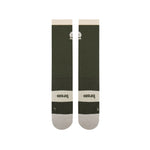 BROOO - TRAIL CREWSOCKS DARK OLIVE Unisex - Rev Online