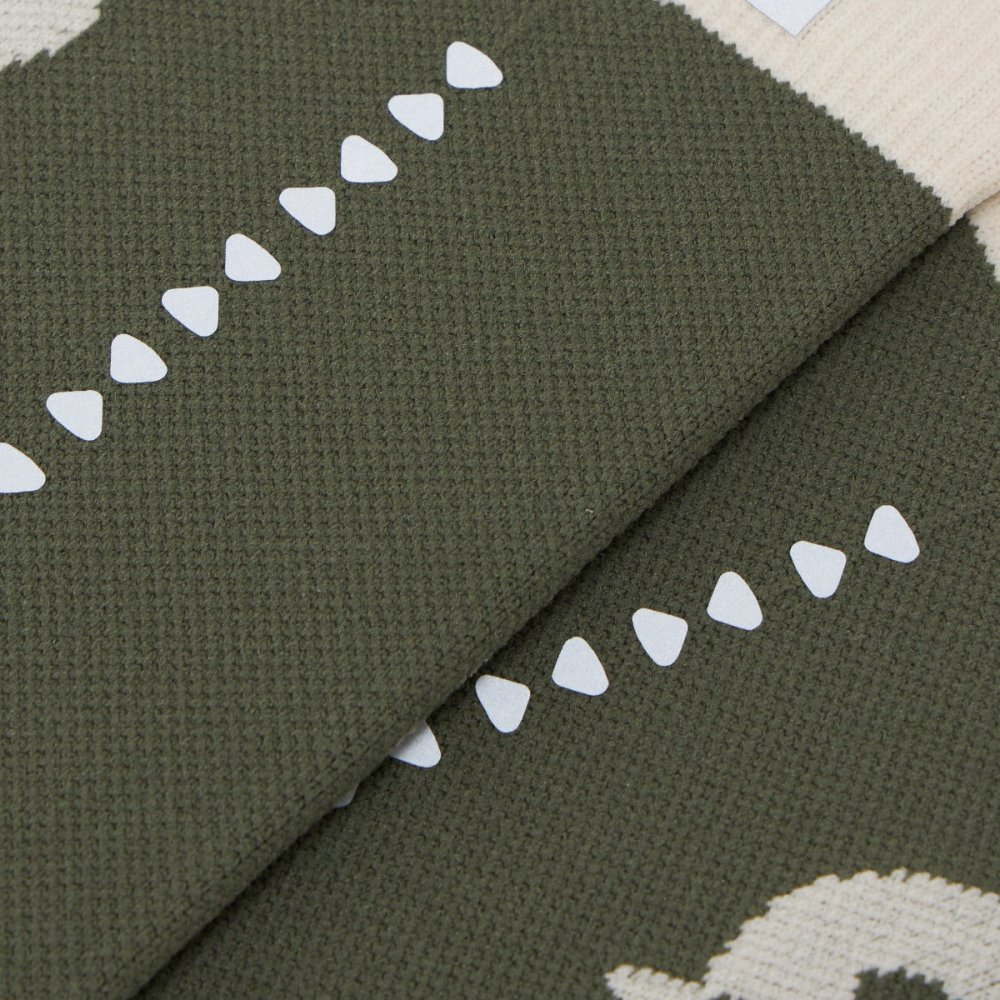 BROOO - TRAIL CREWSOCKS DARK OLIVE Unisex - Rev Online