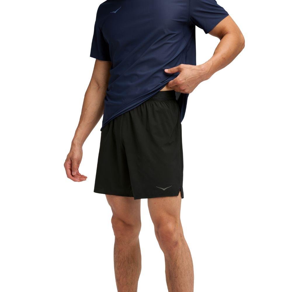 HOKA GLIDE 7INCH SHORT 2IN1 กางเกงวิ่งผู้ชาย - Rev Online