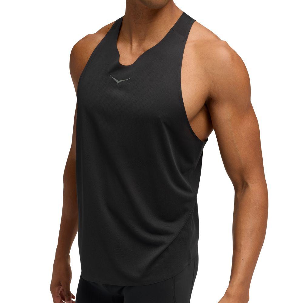 HOKA RACE DAY SINGLET Men เสื้อกล้ามวิ่งผู้ชาย - Rev Online