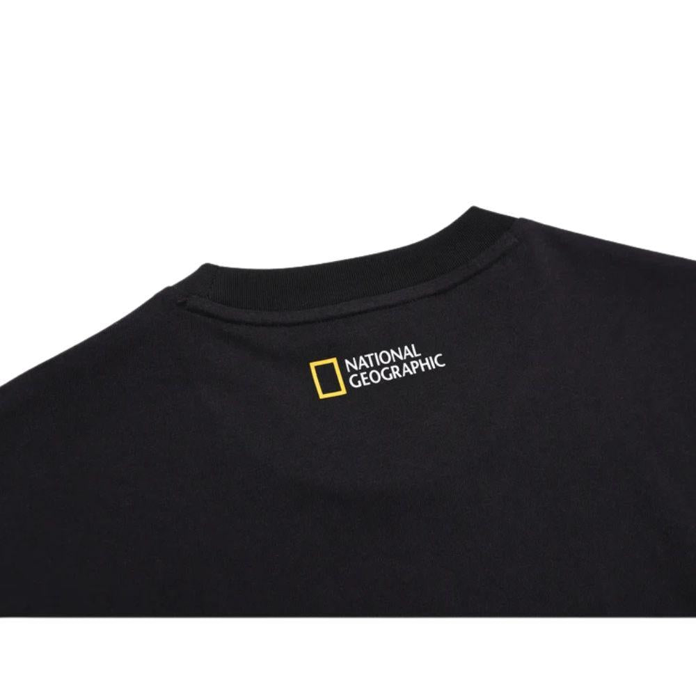 NATIONAL GEOGRAPHIC 16'S COTTON SEMI - OVER FIT เสื้อยืดทีเชิ๊ตสำหรับผู้ชายและผู้หญิง - Rev Online
