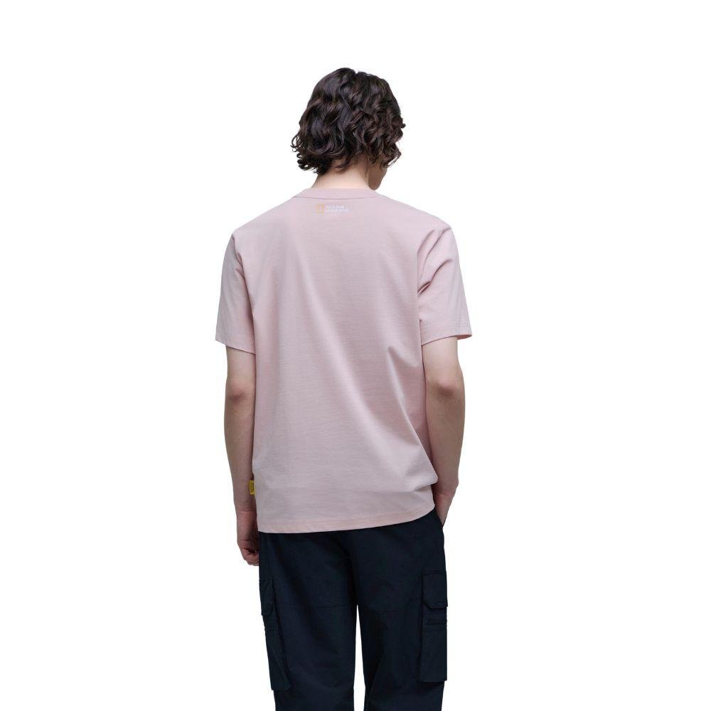 NATIONAL GEOGRAPHIC NEODY BIG LOGO BASIC FIT เสื้อยืดทีเชิ๊ตสำหรับผู้ชายและผู้หญิง - Rev Online