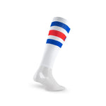 PROCOMPRES - CALF SLEEVES - WHITE RED AND BLUE STRIPE Unisex - Rev Online