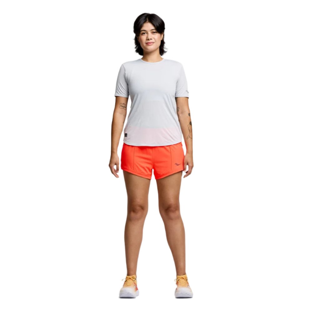 SAUCONY - STOPWATCH SHORT SLEEVE Women - Rev Online