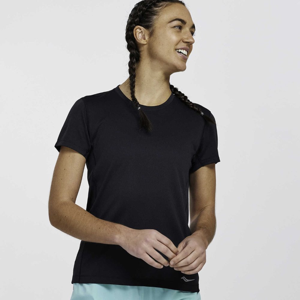 SAUCONY - STOPWATCH SHORT SLEEVE Women - Rev Online