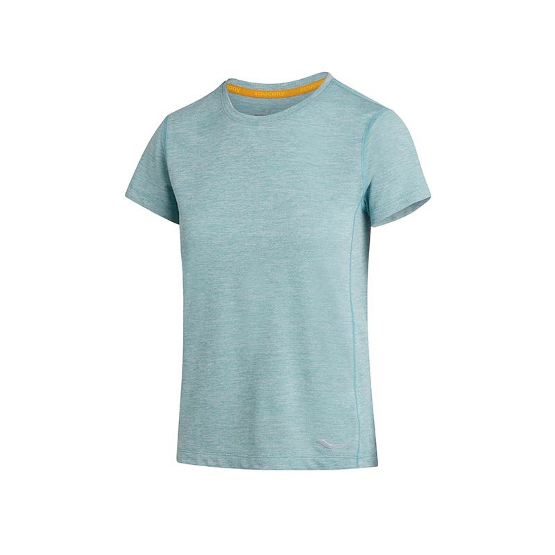 SAUCONY - STOPWATCH SHORT SLEEVE Women - Rev Online