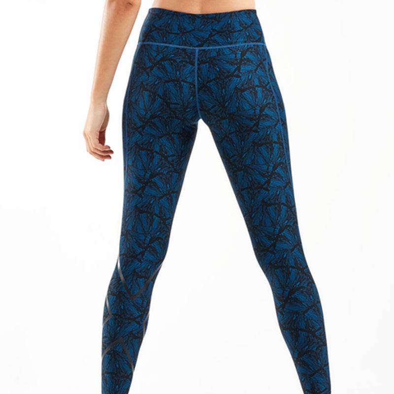 2XU-PRINT MID-RISE COMP TIGHTS Women - Rev Online